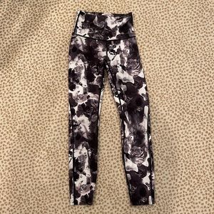 Lululemon Floral 7/8 Leggings